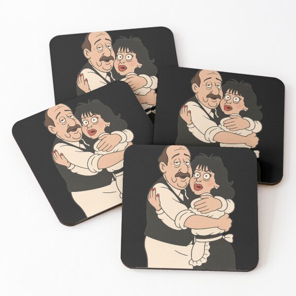 Item preview, Sitcom Legends: Rene & Yvette from 'Allo 'Allo designed and sold by halibutgoatramb.