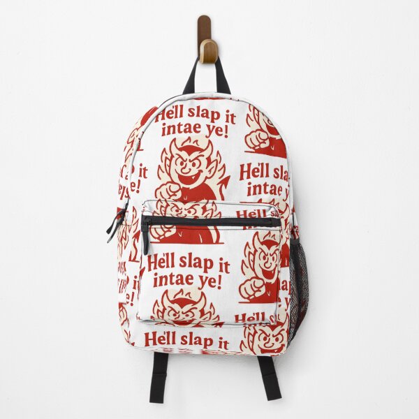 Item preview, Hell Slap It Intae Ye Scottish Curse Devil Scotland Humor designed and sold by EdgyEdgeArt.