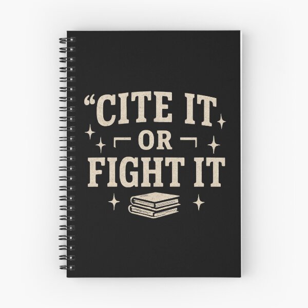 Item preview, Funny PhD graduate- Cite it or Fight it  designed and sold by DemureArtsy.