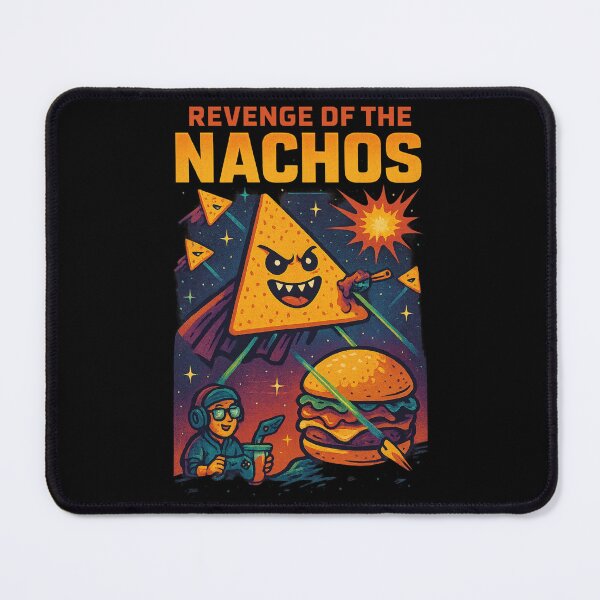 Item preview, Revenge of the Nachos – Space Snack Attack Parody designed and sold by WittyLabs.
