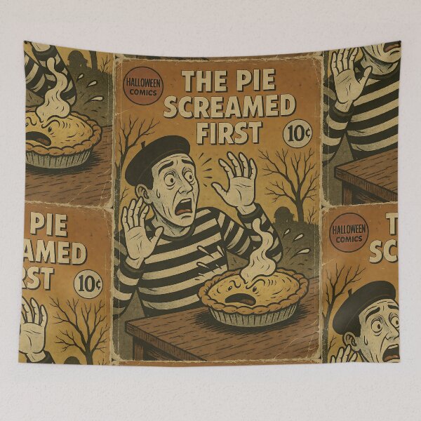 Item preview, Funny Clown: The pie screamed first designed and sold by bapupa.