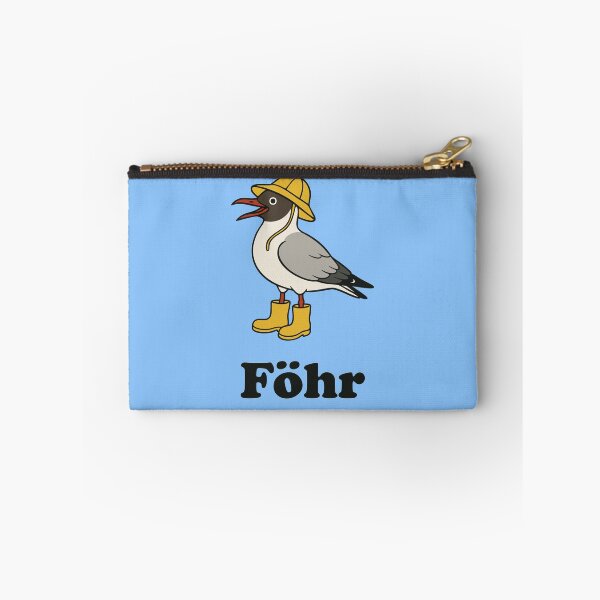 Item preview, Föhr Black-headed Gull in Rain Outfit – Funny Island Design designed and sold by Print-Zoo.