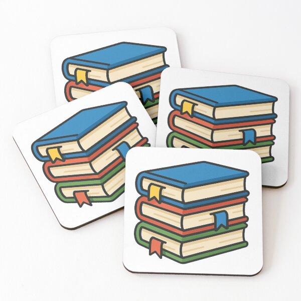 Item preview, Stack of Cute Cartoon Books with Colorful Bookmarks Education Knowledge School Reading Study Learning Symbol designed and sold by Mimoshi ⭐⭐⭐⭐⭐.