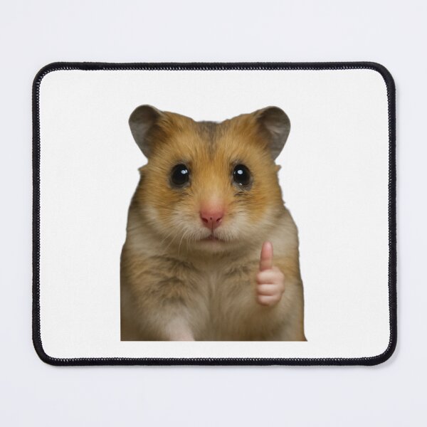 Item preview, Everything is good hamster funny weird prank meme cute happy christmas birthday gift designed and sold by CheeseBlueprint.