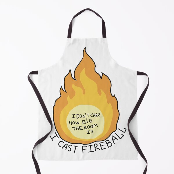 Item preview, I Cast Fireball Dungeons And Dragons Print designed and sold by Julia Sol.