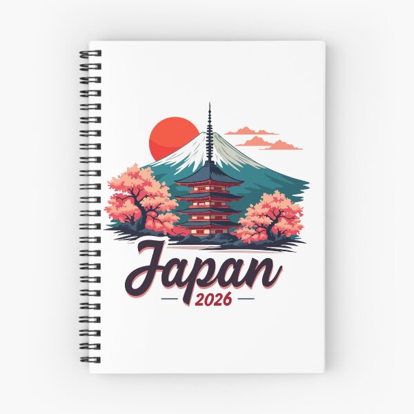 Item preview, Japan 2026 - Mount Fuji & Pagoda designed and sold by Hans-Design.