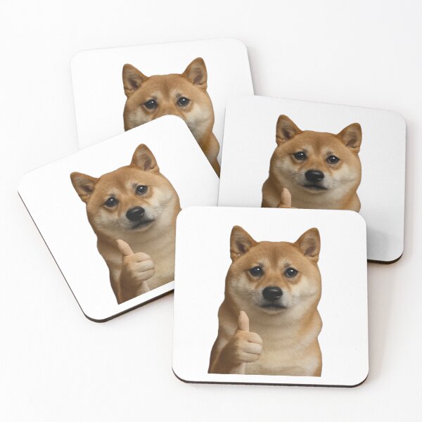 Item preview, Everything is good shiba inu funny weird prank meme cute happy christmas birthday gift  designed and sold by CheeseBlueprint.