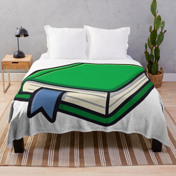 Item preview, Green Cartoon Book with Blue Bookmark Cute Education Knowledge School Study Reading Learning Symbol Flat Design designed and sold by Mimoshi ⭐⭐⭐⭐⭐.