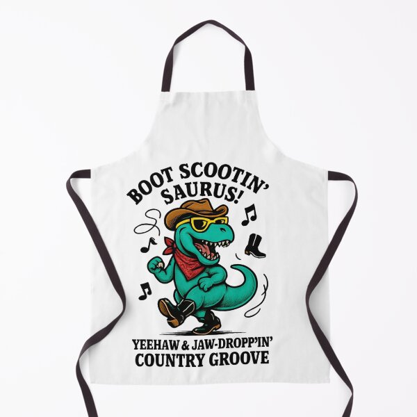 Item preview,  Boot Scootin’ Saurus! designed and sold by Diesel Drinking Dinosaurs.