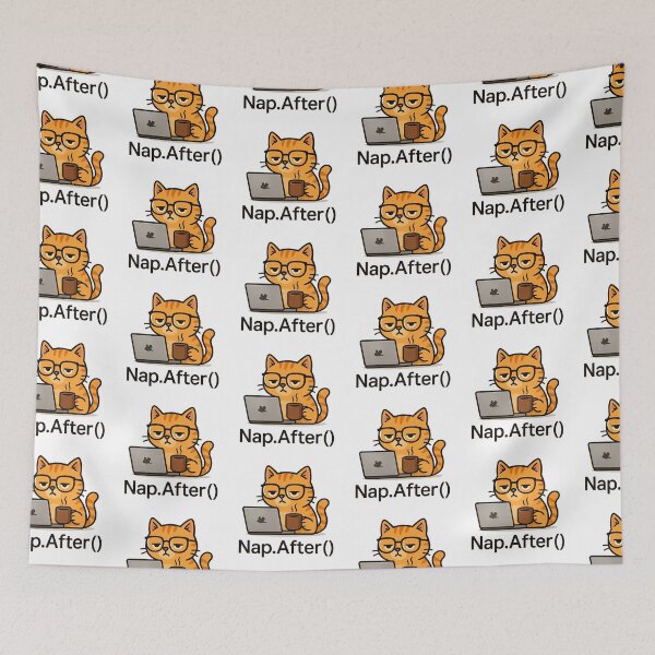 Item preview, Cat Coding - Nap.After() designed and sold by taste-with-it.