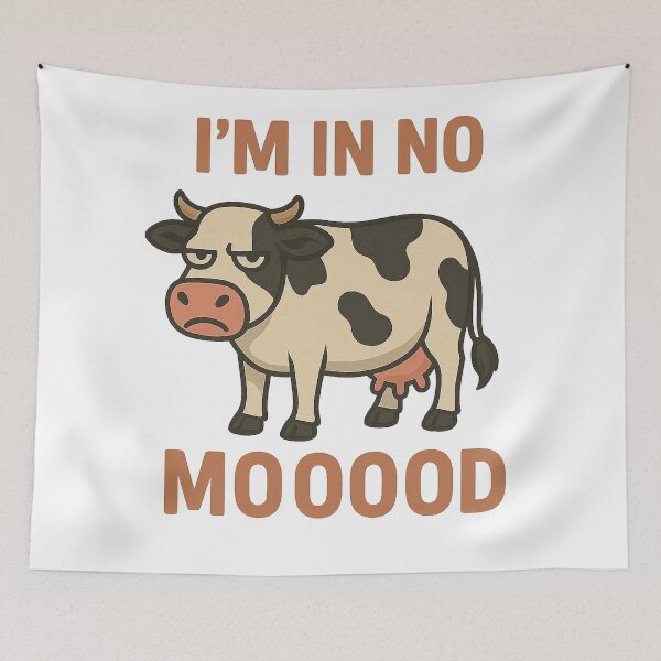 Item preview, IM IN NO MOOOD designed and sold by Catfighter.
