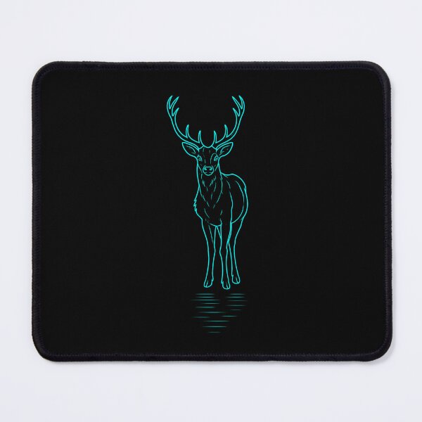 Item preview, Neon Glowing Stag with Antlers designed and sold by haitrieuic96.