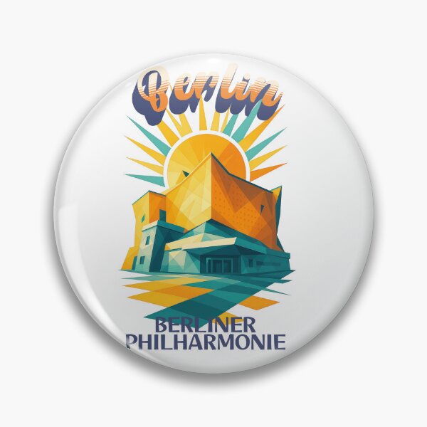 Item preview, Berlin - BERLIN PHILHARMONIC - Urban Retro Dreams designed and sold by Earth Celebration Designs.