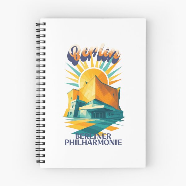 Artikelvorschau, Berlin - BERLINER PHILHARMONIE - Urban Retro Dreams entworfen und verkauft von Earth Celebration Designs.