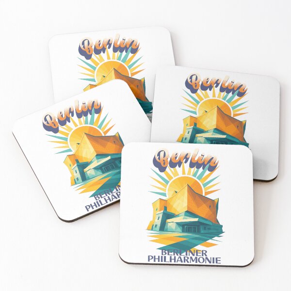 Item preview, Berlin - BERLIN PHILHARMONIC - Urban Retro Dreams designed and sold by Earth Celebration Designs.