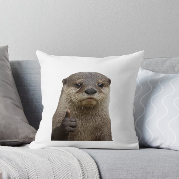 Item preview, Everything is good otter funny weird prank meme cute happy christmas birthday gift  designed and sold by CheeseBlueprint.
