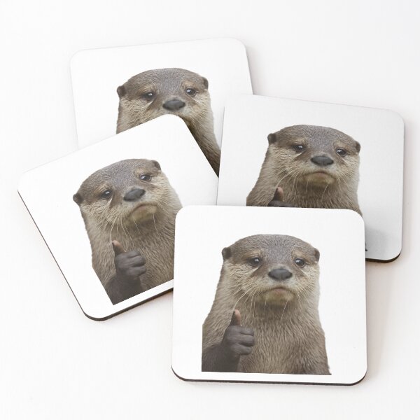 Item preview, Everything is good otter funny weird prank meme cute happy christmas birthday gift  designed and sold by CheeseBlueprint.