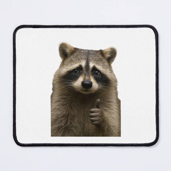 Item preview, Everything is good raccoon funny weird prank meme cute happy christmas birthday gift designed and sold by CheeseBlueprint.