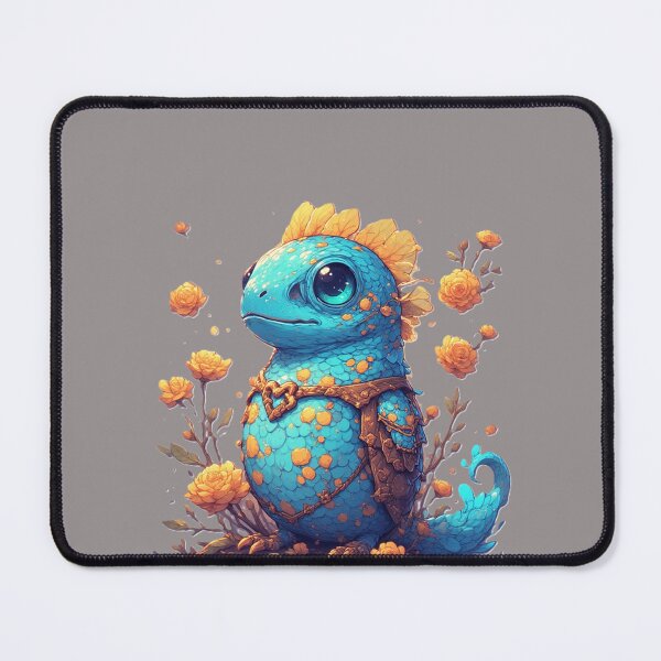 Item preview, Blossom Salamander – Cute Fantasy Lizard Knight by NegarTv Designs designed and sold by NegarTv Designs.