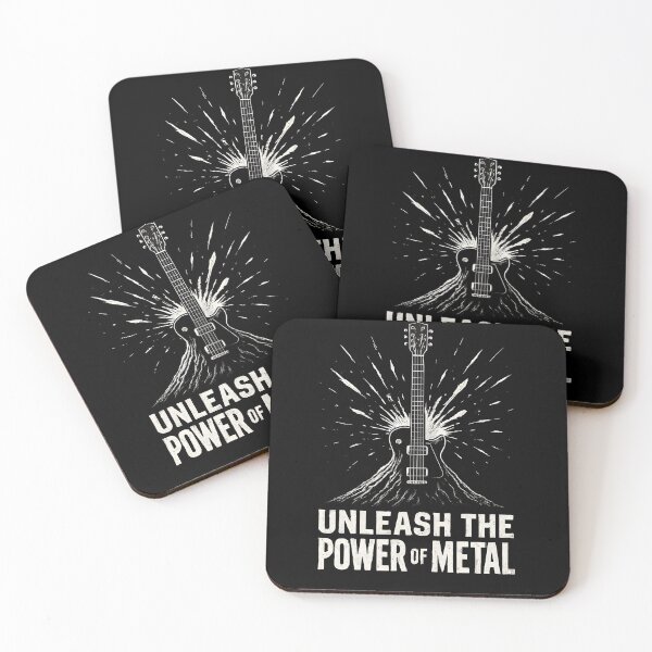Item preview, Metalhead Slogan "Unleash The Power Of Metal" designed and sold by Krossgor.