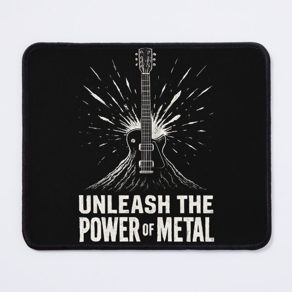 Item preview, Metalhead Slogan "Unleash The Power Of Metal" designed and sold by Krossgor.