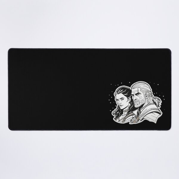 Item preview, Witcher Saga FanArt: Geralt and Yennefer designed and sold by mrGrayMan.