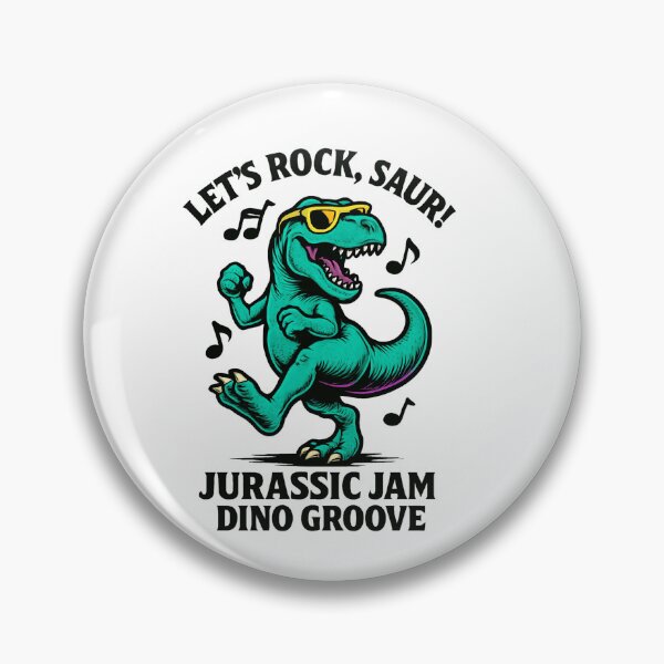 Item preview,  Let’s Rock, Saur! designed and sold by Diesel Drinking Dinosaurs.