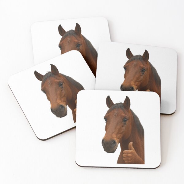 Item preview, Everything is good horse funny weird prank meme cute happy christmas birthday gift  designed and sold by CheeseBlueprint.