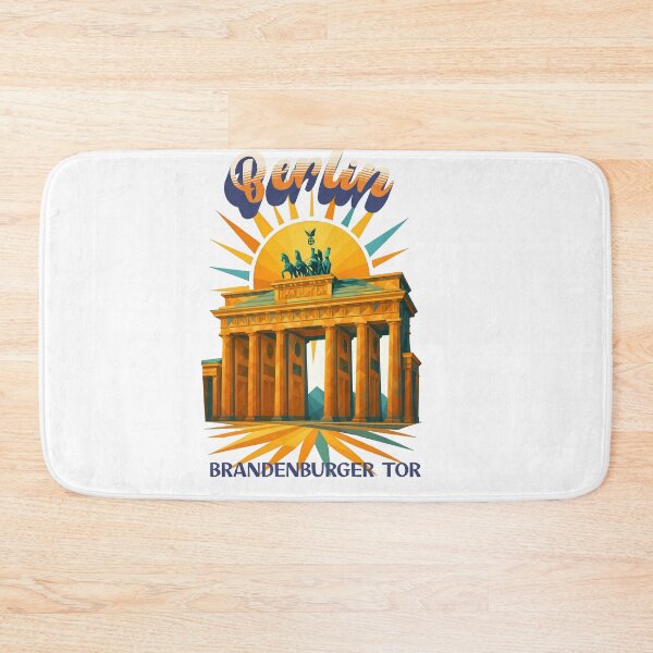 Item preview, Berlin - BRANDENBURG GATE - Urban Retro Dreams designed and sold by Earth Celebration Designs.