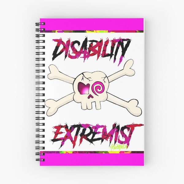 Item preview, Disability Extremist designed and sold by Ms. Deathwish Designs.