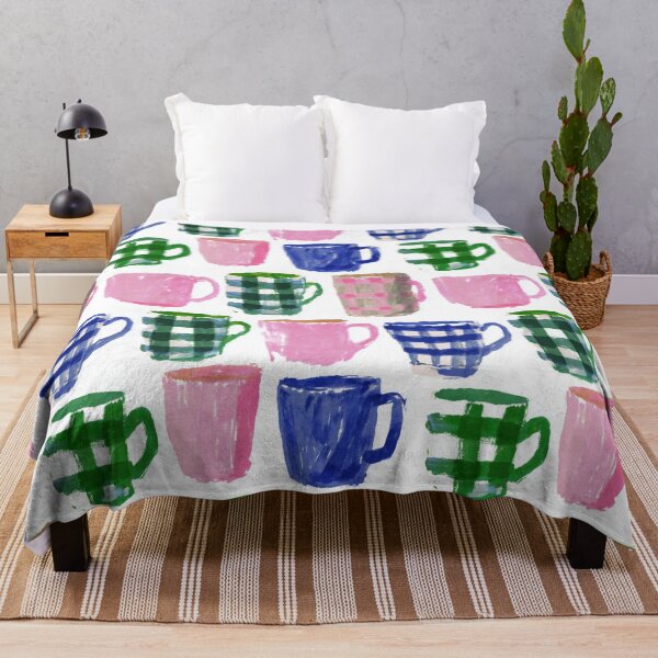 Item preview, Cozy Plaid Pattern Coffee Mugs designed and sold by Prismatect.