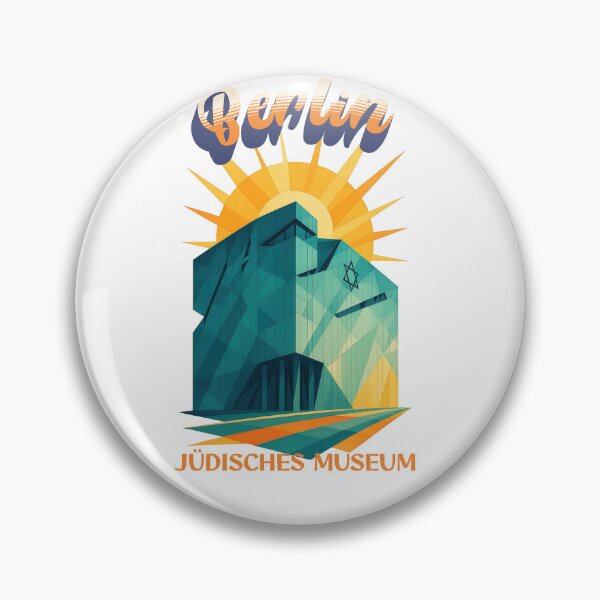 Item preview, Berlin - JEWISH MUSEUM - Urban Retro Dreams designed and sold by Earth Celebration Designs.