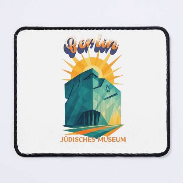 Item preview, Berlin - JEWISH MUSEUM - Urban Retro Dreams designed and sold by Earth Celebration Designs.