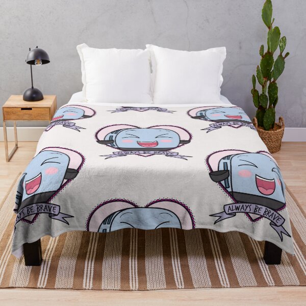 Item preview, Always Be Brave Toaster - Cute Kawaii Heart Smiling Appliance designed and sold by ChristelCondie1.