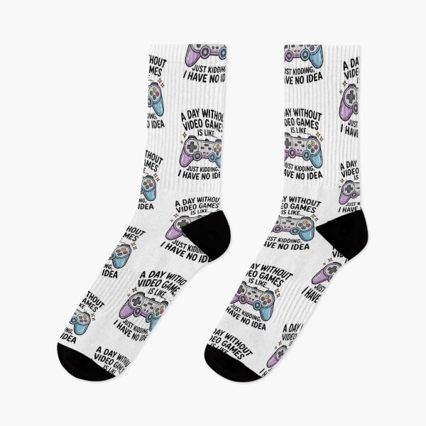Item preview, A day without video games is like… just kidding I have no idea designed and sold by Mateusz Majcherek.