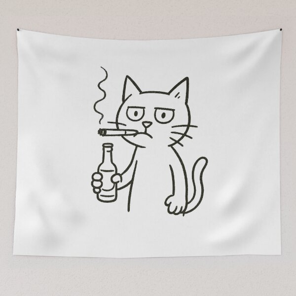 Item preview, Sesh Cat designed and sold by Matthew’s Tee Shop.
