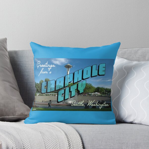 Item preview, Greetings from Craphole Seattle! designed and sold by Wendi Dunlap.