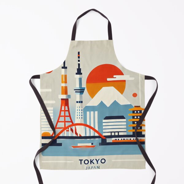 Artikelvorschau, Minimalistisches Reiseposter Tokio Japan entworfen und verkauft von Marchica.