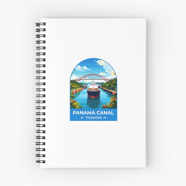 Item preview, Panama Canal Sticker  designed and sold by TulipaGraphics.