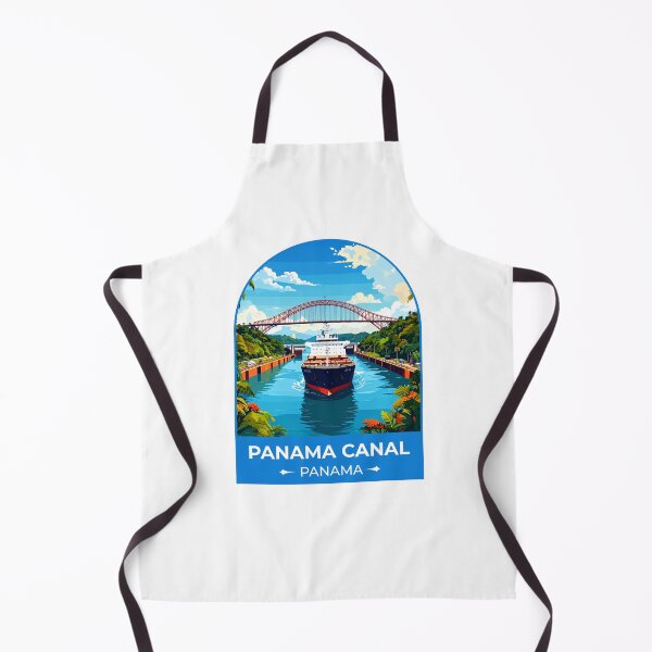 Item preview, Panama Canal Sticker designed and sold by TulipaGraphics.