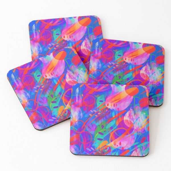 Item preview, Vibrant Abstract Colorful Swirl Design iPhone Case designed and sold by FestivityFinds.