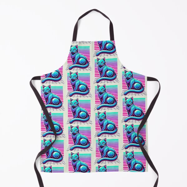 Item preview, Retro Vaporwave Neon Cat Aesthetic designed and sold by Marchica.