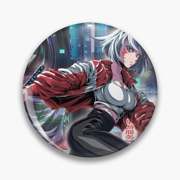 Item preview, Azuki-Inspired Anime Art – Two Samurai Women in a Chinese Alley designed and sold by AirForceTuan.