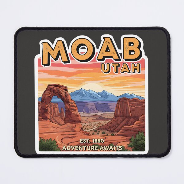 Item preview, Moab Utah National Park Adventure Awaits  designed and sold by ZaryousStuff.