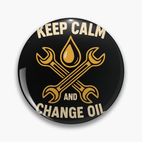 Item preview, Keep Calm And Change Oil Garage Mechanic Funny designed and sold by LuminOrb.