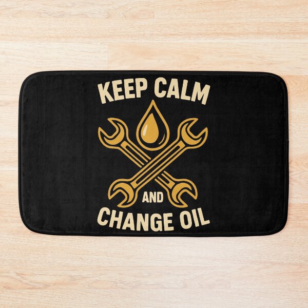 Item preview, Keep Calm And Change Oil Garage Mechanic Funny designed and sold by LuminOrb.