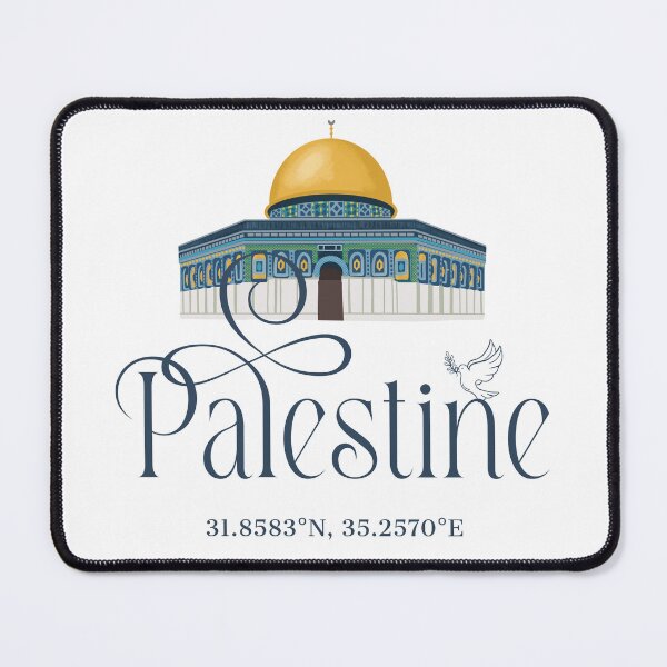 Item preview, Palestine Coordinates Mosque designed and sold by ShirtSensation.