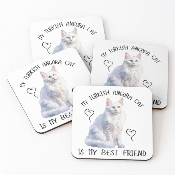 Item preview, My Turkish Angora Cat Is My Best Friend designed and sold by Viikis.