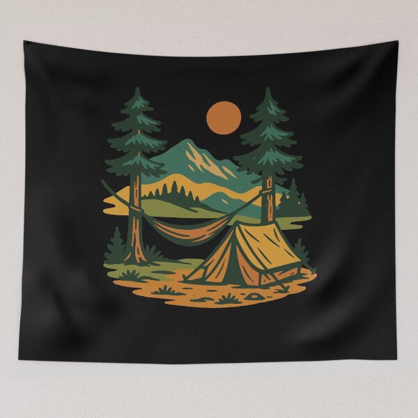 Item preview, Funny Camping Camper Adventure Campfire designed and sold by LuminOrb.