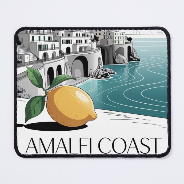 Item preview, Amalfi Coast Minimalist Line Art Poster designed and sold by Timeless Design.